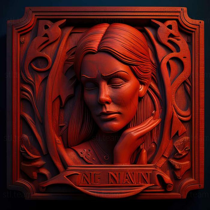 3D model Nancy Drew Secret of the Scarlet Hand game (STL)